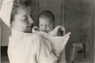 Lenore and Steve in 1945